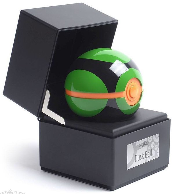 Pokémon Diecast Replik Ball Finsterball Dusk grün/schwarz