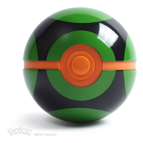 Pokémon Diecast Replik Ball Finsterball Dusk grün/schwarz