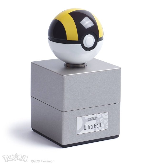 Pokémon Diecast Replik Ball Hyperball Ultra gelb/schwarz