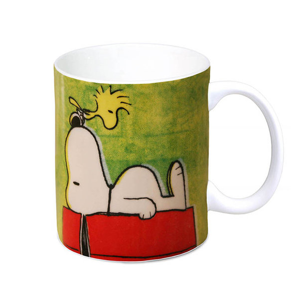 The Peanuts Snoopy & Woodstock Authentic Tasse Kaffeetasse
